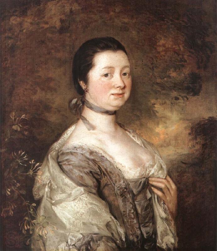 Thomas Gainsborough Portrait of Mrs Margaret Gainsborough Germany oil painting art